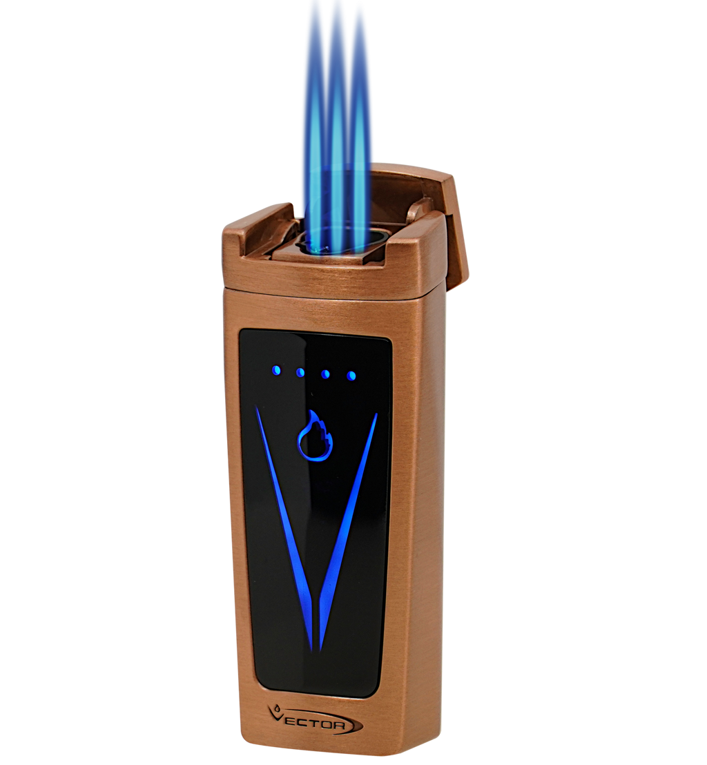 Vector Icon II Electric Triple Flame Torch Lighter