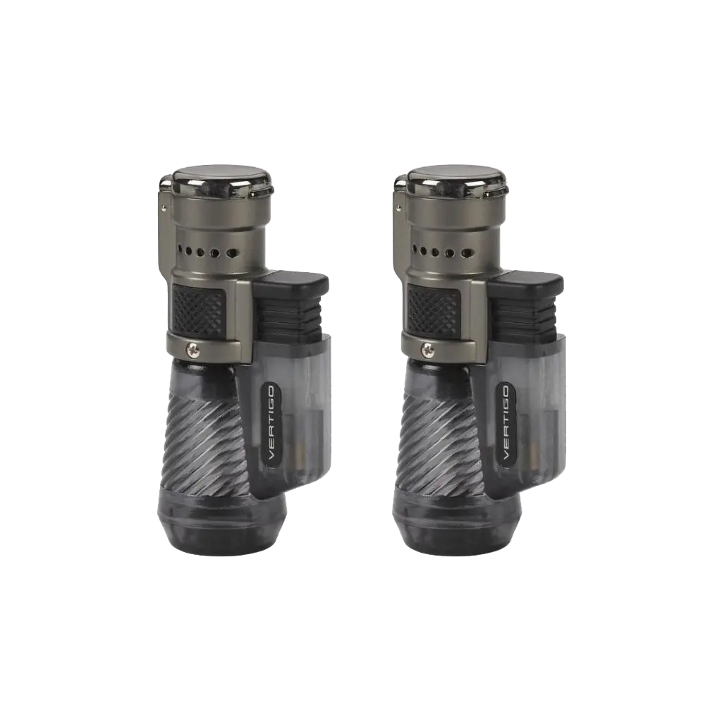 Vertigo Cyclone Triple Torch Lighter Charcoal