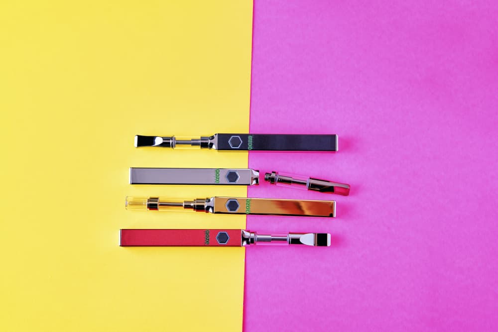 Ooze Quad 510 Thread 500mAh Square Vape Pen Battery + USB Charger