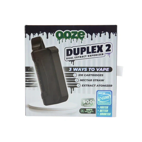 Ooze Duplex 2 Cartridge & Wax 900mAh Vaporizer
