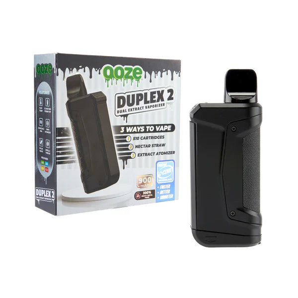 Ooze Duplex 2 Cartridge & Wax 900mAh Vaporizer