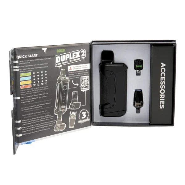 Ooze Duplex 2 Cartridge & Wax 900mAh Vaporizer