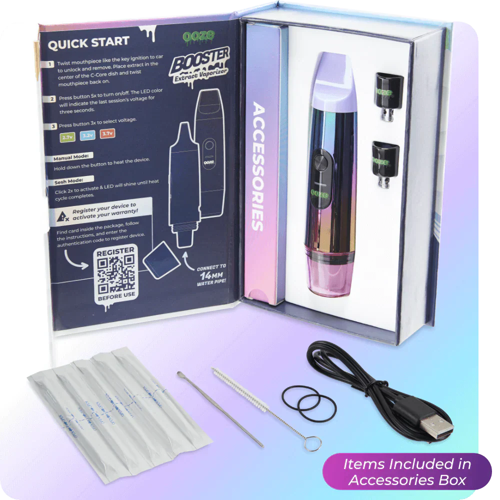 Ooze Booster C-Core Concentrate Vaporizer - 1100mAh