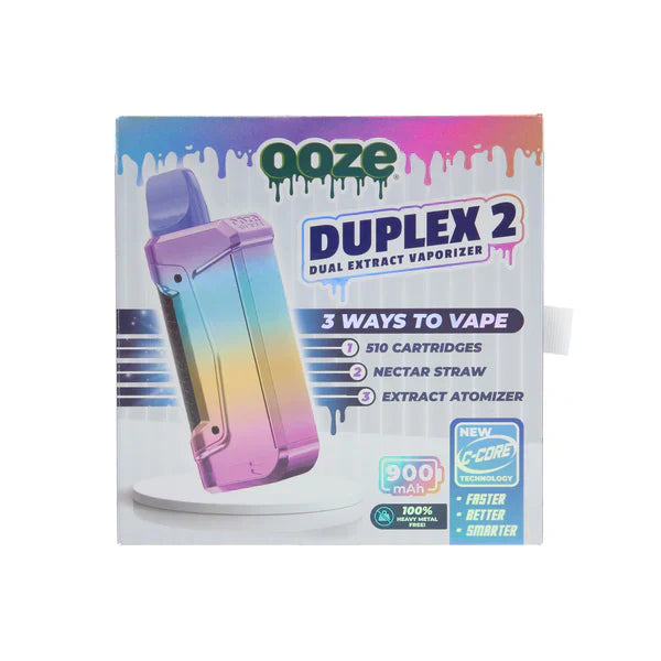 Ooze Duplex 2 Cartridge & Wax 900mAh Vaporizer