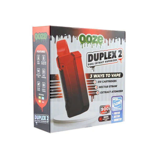 Ooze Duplex 2 Cartridge & Wax 900mAh Vaporizer