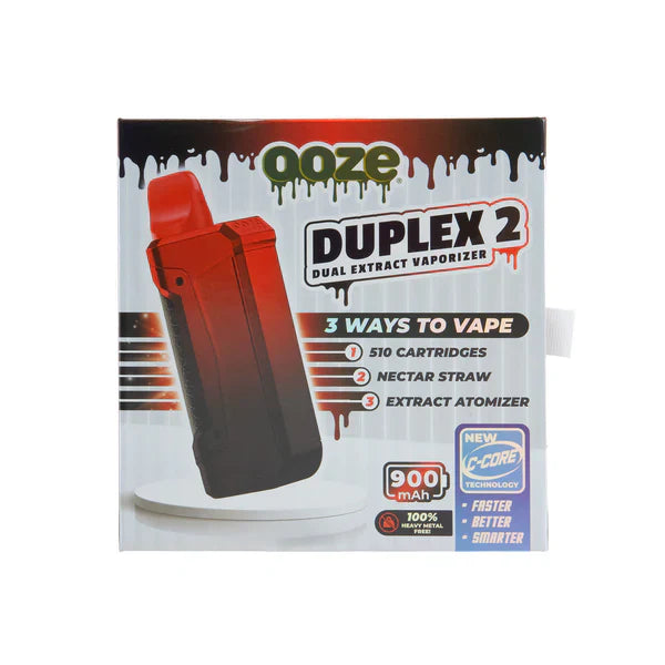 Ooze Duplex 2 Cartridge & Wax 900mAh Vaporizer