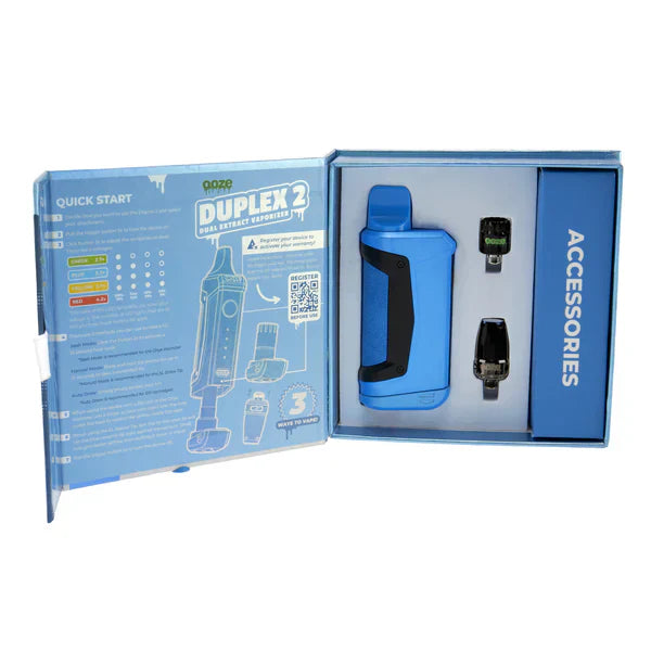 Ooze Duplex 2 Cartridge & Wax 900mAh Vaporizer