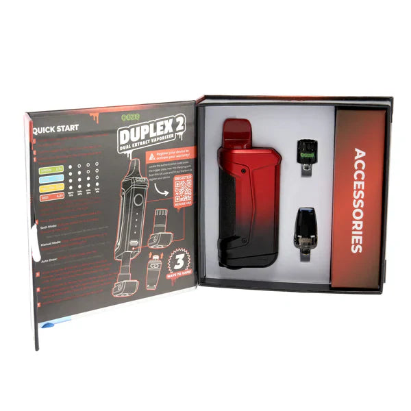 Ooze Duplex 2 Cartridge & Wax 900mAh Vaporizer