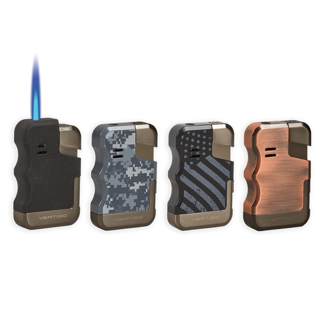 Vertigo Gator Single Torch Flame Lighter