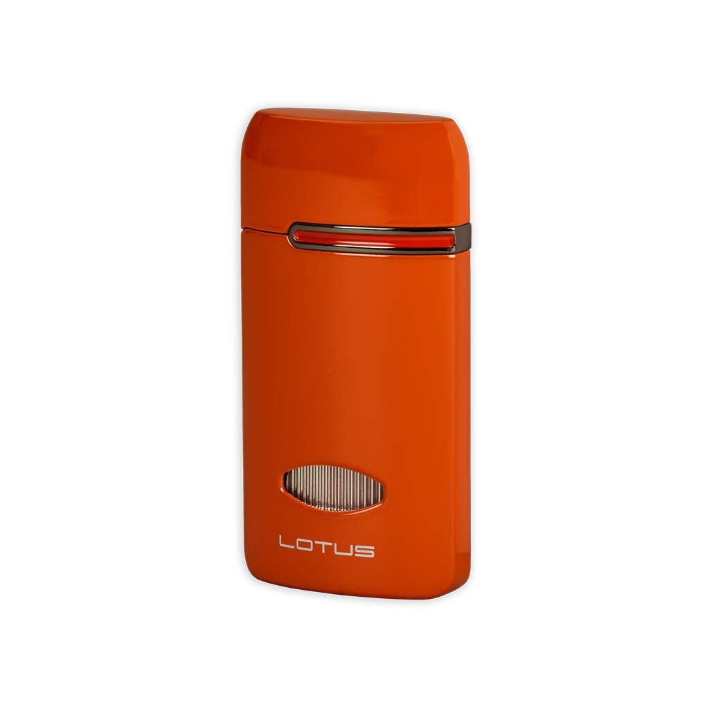 Lotus Lighter L76 Matrix Triple Jet Lighter with Cigar Punch