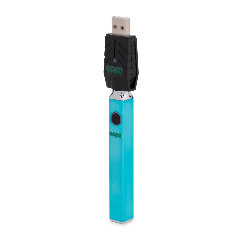 Ooze Quad 510 Thread 500mAh Square Vape Pen Battery + USB Charger