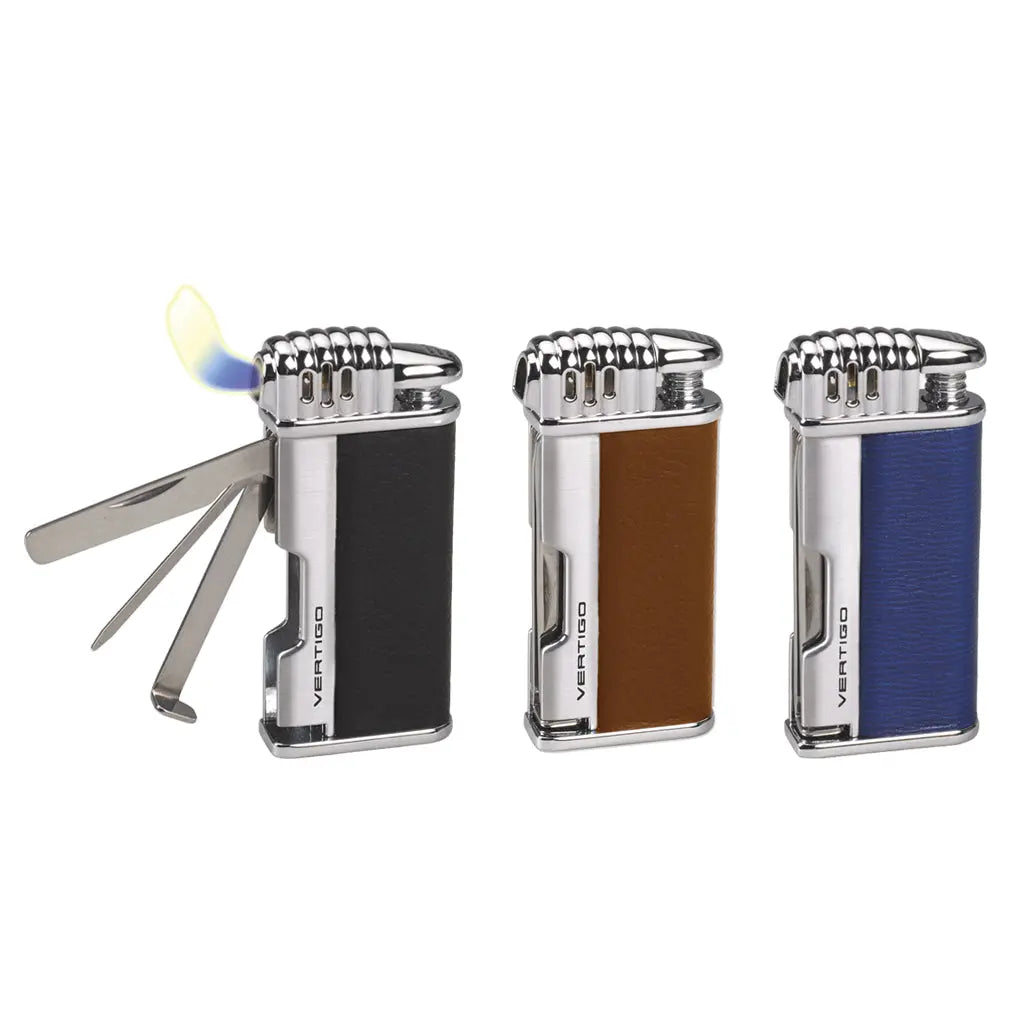 Vertigo Puffer Pipe Soft Flame Lighter