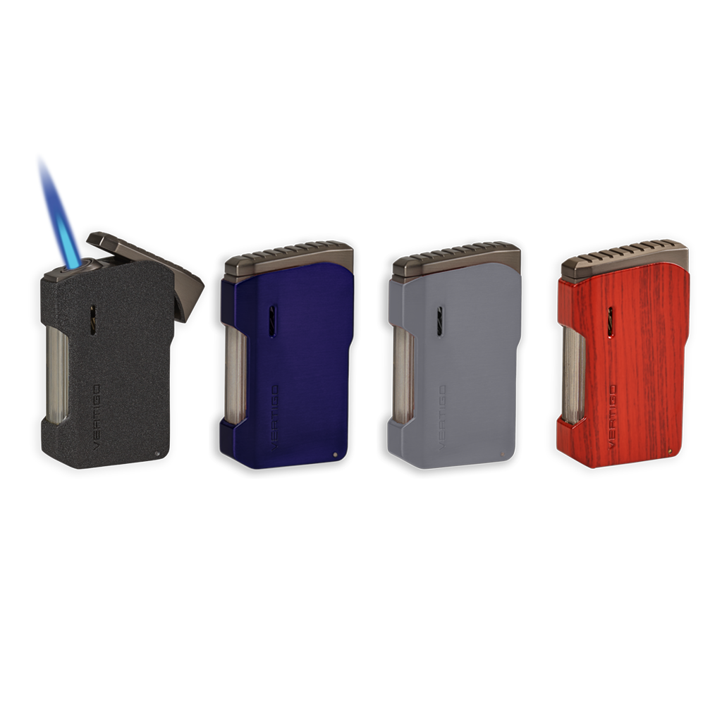 Vertigo Recoil Angled Single Torch Flame Lighter