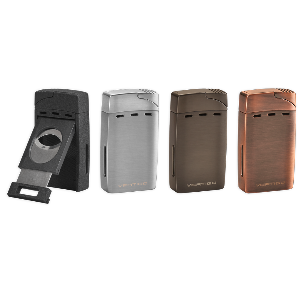 Vertigo Sickle Double Flame Lighter