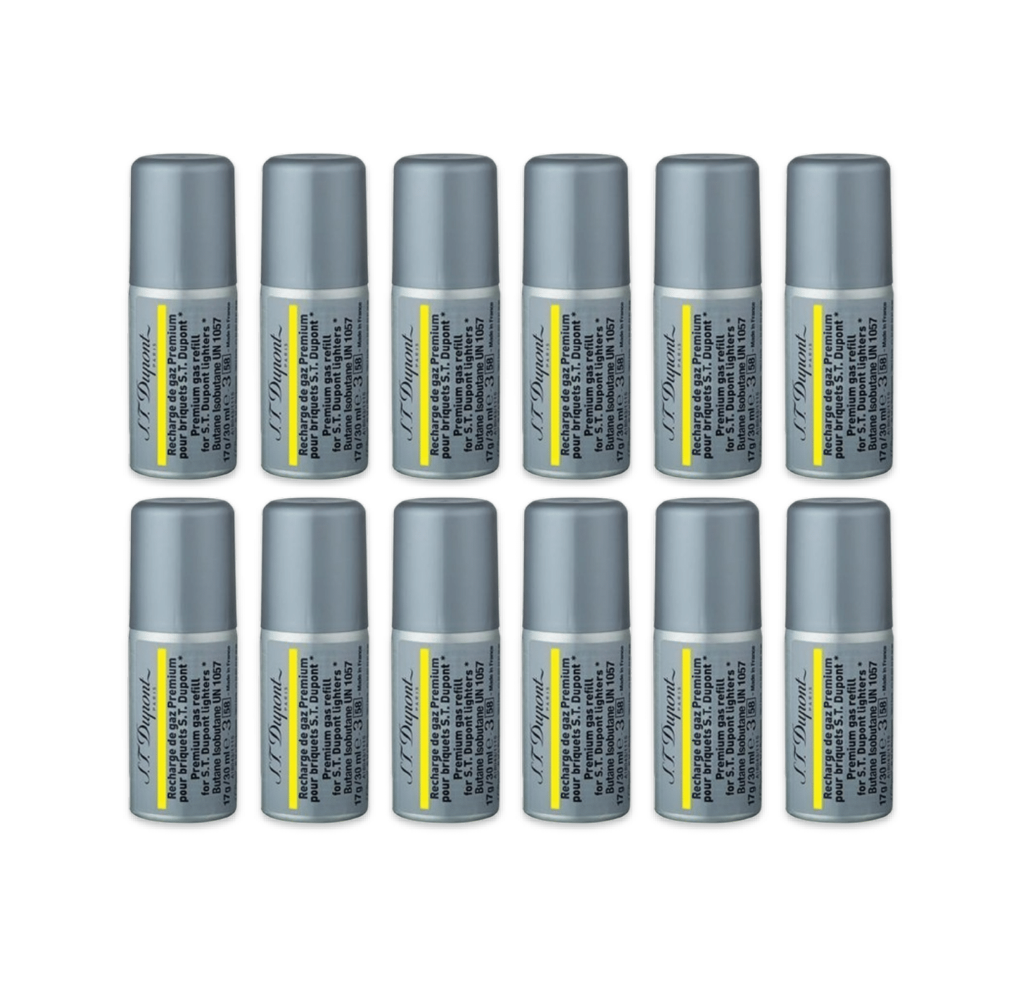 S.T. Dupont Premium Butane 30mL - Yellow